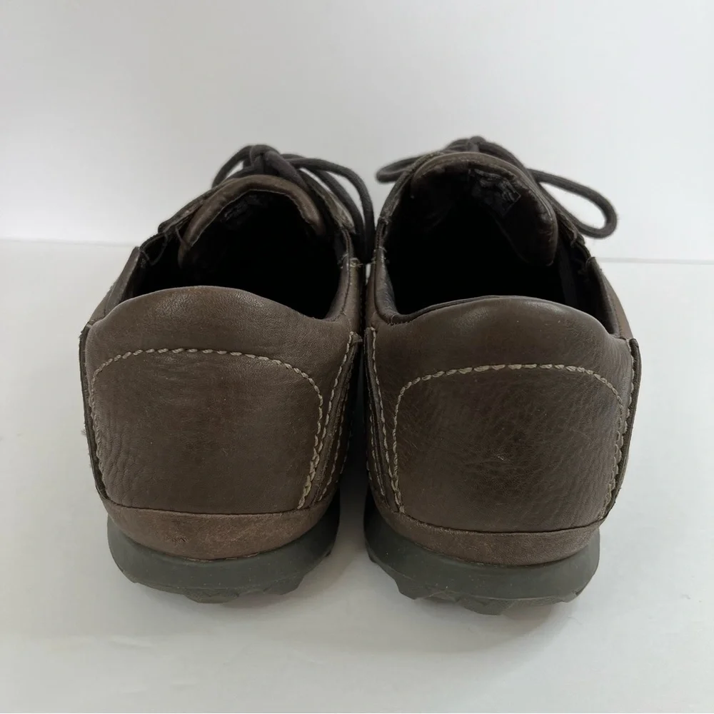 Patagonia Brown Leather Lace-Up Oxfords - Picture 3 of 10